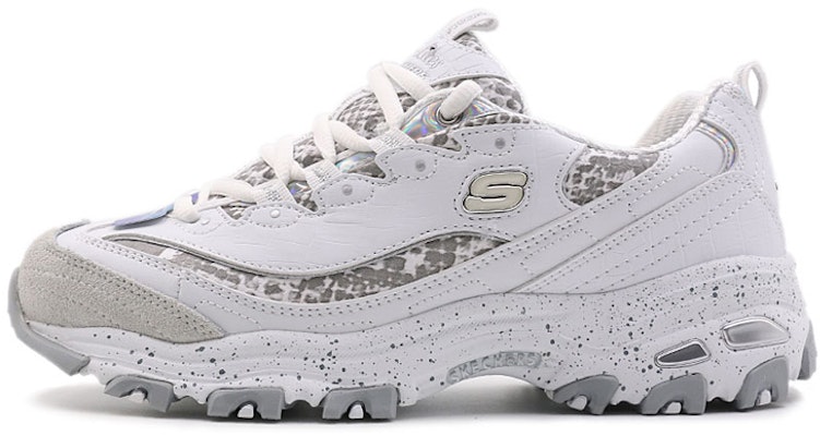 (W) Skechers D'Lites 1.0 Blanco/Gris 66666054-WSL Buy (W) Skechers D'Lites 1.0 Blanco/Gris 66666054-WSL