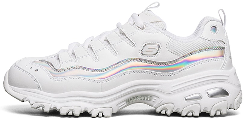 (W) 스케쳐스 딜라이트 1.0 화이트/실버  (Skechers Delight 1.0 White/Silver ) 13160-WSL Buy (W) 스케쳐스 딜라이트 1.0 화이트/실버  (Skechers Delight 1.0 White/Silver ) 13160-WSL