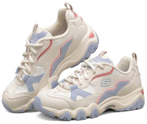 (W) Skechers D'Lites 2.0 Sepatu Sneaker Wanita Pria 66666313-OWBL Lookbook (W) Skechers D'Lites 2.0 Sepatu Sneaker Wanita Pria 66666313-OWBL