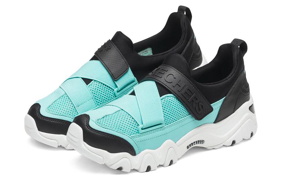 (W) Skechers D'LITES 2.0 'Black Green' 圖 3