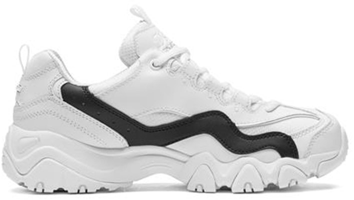 (W) Skechers D'lites 2.0 Hitam/Putih 88888001-WBK Order (W) Skechers D'lites 2.0 Hitam/Putih 88888001-WBK
