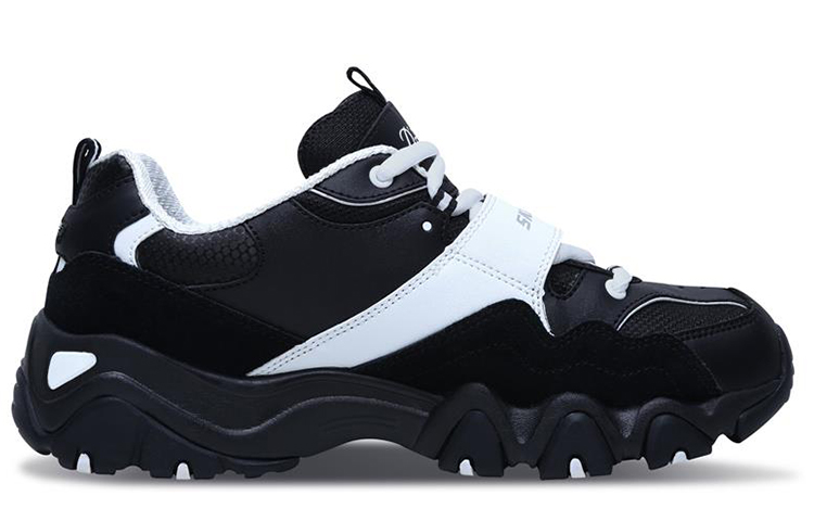 (W) Skechers D'Lites 2.0 'Black White' 圖 2