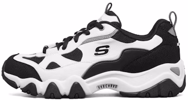 (Women) Skechers D Lites 2.0 Sport Shoes Black/White 88888397-WBK (Women) Skechers D Lites 2.0 Sport Shoes Black/White 88888397-WBK