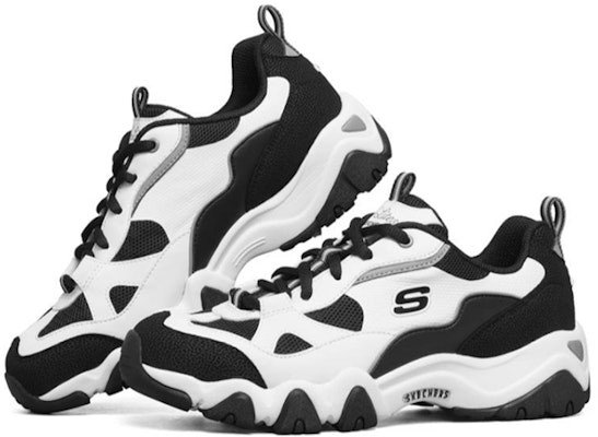 (W) Skechers D Lites 2.0 Kasut Sukan Hitam/Putih 88888397-WBK Lookbook (W) Skechers D Lites 2.0 Kasut Sukan Hitam/Putih 88888397-WBK