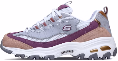 (Women) Skechers D'lites 2.0 Chance 'Grey Purple' 13146-GYPK (Women) Skechers D'lites 2.0 Chance 'Grey Purple' 13146-GYPK