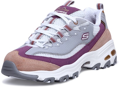 (W) スケッチャーズ D'lites 2.0 チャンス (グレー/パープル) 13146-GYPK Lookbook (W) スケッチャーズ D'lites 2.0 チャンス (グレー/パープル) 13146-GYPK