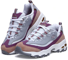 Purchase Skechers D‘LITES 2.0 Chance 奶茶熊 夾心糖果熊葡萄夾心糖 低筒 爸爸鞋 女款 灰紫