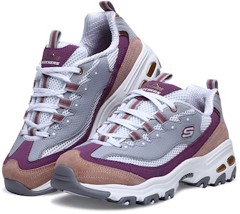 (W) スケッチャーズ D'lites 2.0 チャンス (グレー/パープル) 13146-GYPK Purchase (W) スケッチャーズ D'lites 2.0 チャンス (グレー/パープル) 13146-GYPK