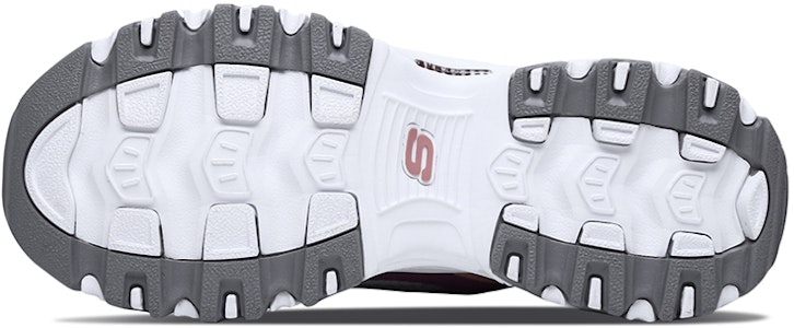 (W) スケッチャーズ D'lites 2.0 チャンス (グレー/パープル) 13146-GYPK 1