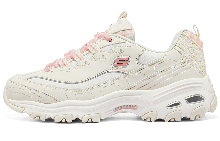 Buy Skechers D‘LITES 蕾絲熊2.0 減震防滑支撐 低筒 老爹鞋 女款 粉白