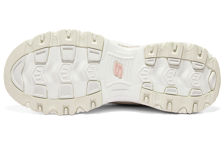 Details for Skechers D‘LITES 蕾絲熊2.0 減震防滑支撐 低筒 老爹鞋 女款 粉白