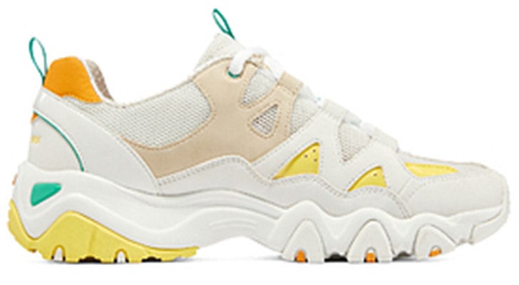 Skechers D'lites 2.0 鳳梨怪獸 怪獸甜心熊 低筒老爹鞋 女款 白彩 Order Skechers D'lites 2.0 鳳梨怪獸 怪獸甜心熊 低筒老爹鞋 女款 白彩