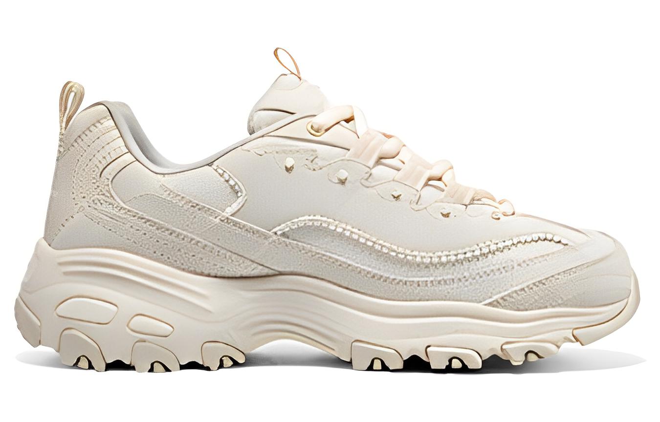 Order Skechers D‘LITES 珠珠熊2.0 耐磨防滑 低筒 老爹鞋 女式 自然色