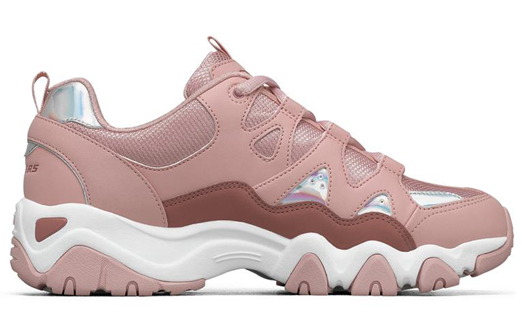 (W) Skechers D Lites 2.0 Low-Top Running Shoes Pink 圖 2