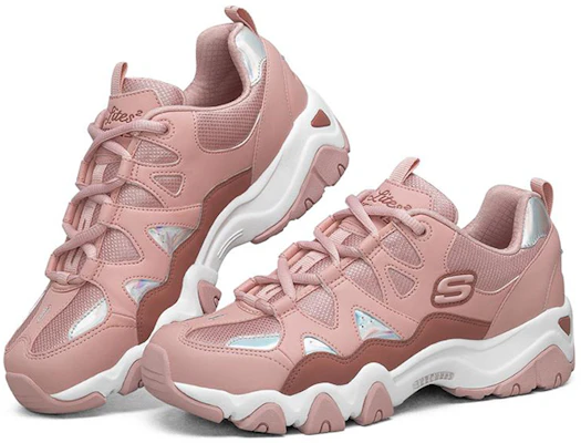 (W) Skechers D Lites 2.0 Kasut Larian Low-Top Merah Jambu 66666312-MVE Lookbook (W) Skechers D Lites 2.0 Kasut Larian Low-Top Merah Jambu 66666312-MVE