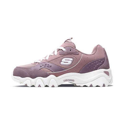 (W) Skechers D'Lites 2.0 'Pink Purple'