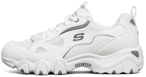 (W) 스케쳐스 딜라이트 2.0 실버/화이트 (Skechers D'Lites 2.0 실버/화이트) 88888397-WHT Buy (W) 스케쳐스 딜라이트 2.0 실버/화이트 (Skechers D'Lites 2.0 실버/화이트) 88888397-WHT