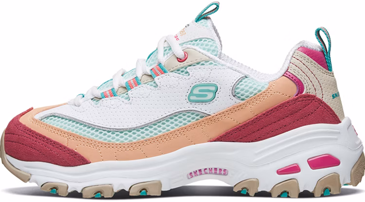 women-skechers-d-lites-2-0-sweet-bear-strawberry-milk-tea-13146-wmlt