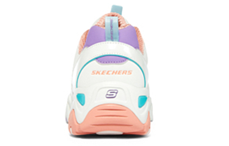 (W) Skechers D'Lites 2.0 'White Pink Purple' 圖 3