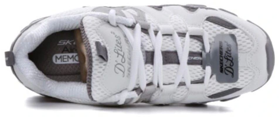 (Women) Skechers D'lites 2.0 Grey/White 99999693-WGY Order (Women) Skechers D'lites 2.0 Grey/White 99999693-WGY