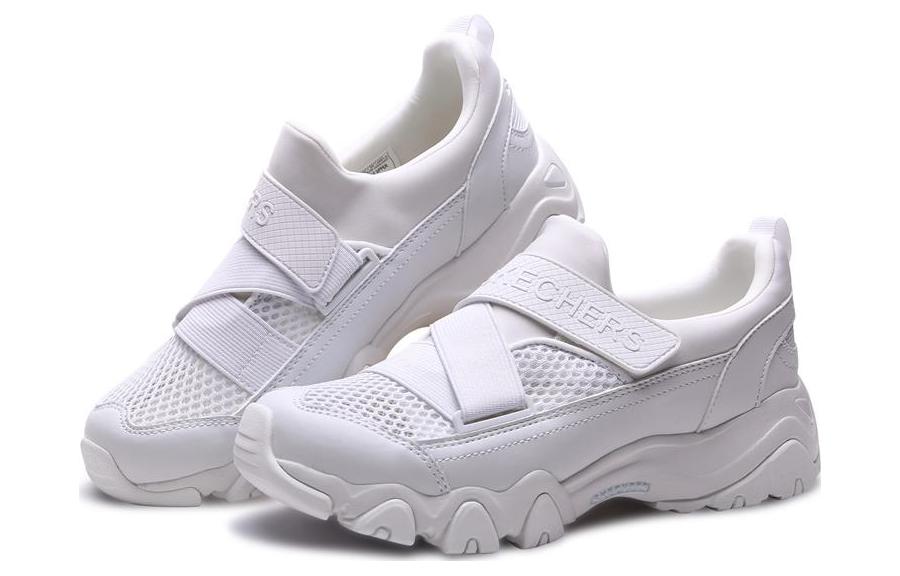 Lookbook (Women) Skechers D'Lites 2.0 'White' 66666107-WHT
