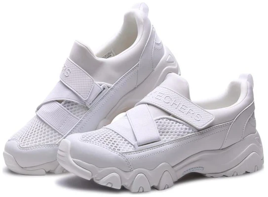 (Women) Skechers D'Lites 2.0 'White' 66666107-WHT Lookbook (Women) Skechers D'Lites 2.0 'White' 66666107-WHT