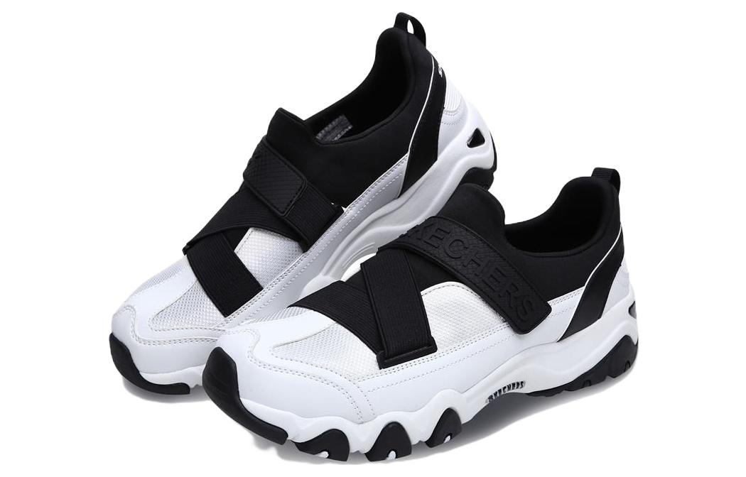 (W) Skechers D'Lites 2.0 'White Black' 圖 3