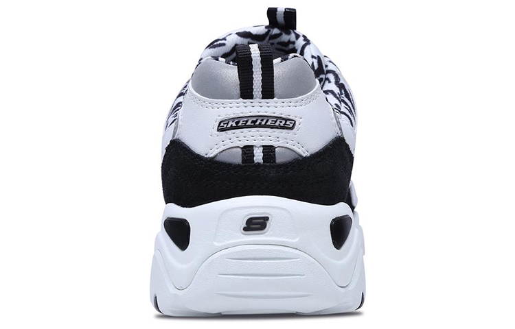 (W) Skechers D'Lites 2.0 'White Black' 圖 4