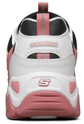 Skechers D'LITES 2.0 低筒 運動休閒鞋 女款 白黑粉 Lookbook Skechers D'LITES 2.0 低筒 運動休閒鞋 女款 白黑粉