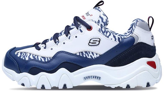 Skechers D‘Lites 2.0 低筒運動鞋 女款 白藍紅 Buy Skechers D‘Lites 2.0 低筒運動鞋 女款 白藍紅