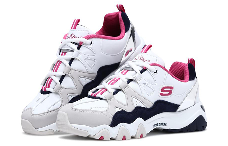 (W) Skechers D'Lites 2.0 'White Red' 圖 3