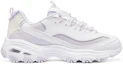 Order (W) Skechers D'Lites 1.0 'Blanco Morado' 896738-WLV