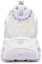 Purchase (W) Skechers D'Lites 1.0 'Blanco Morado' 896738-WLV