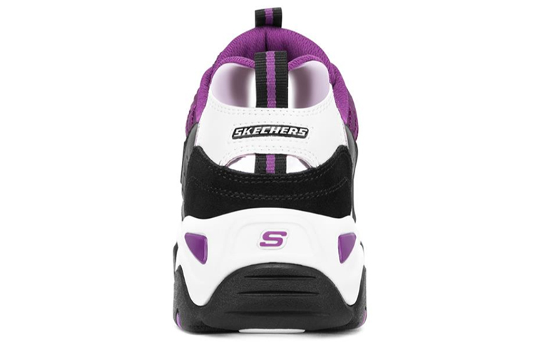 (W) Skechers D'lites 2.0 Sports Shoes White/Purple/Black 圖 4