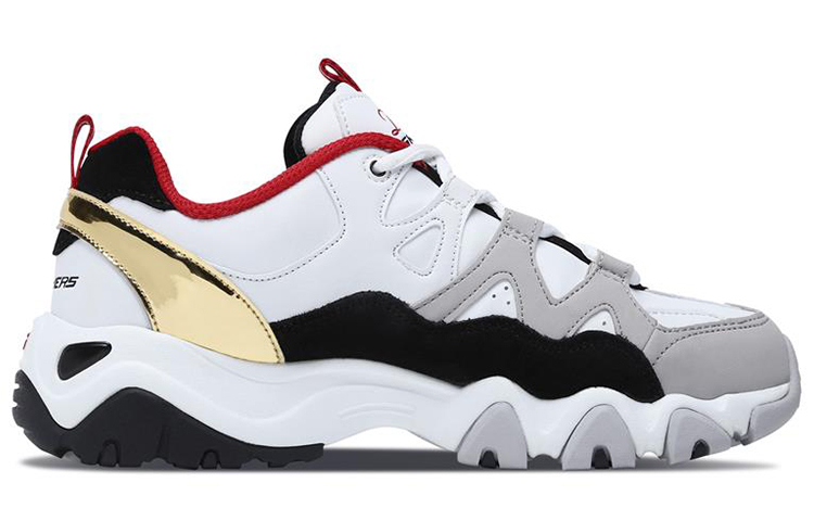 (W) Skechers D'Lites 2.0 'White Red' 圖 2