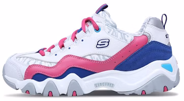 (Women) Skechers D'Lites 2.0 'White Red' 99999672-WFUS (Women) Skechers D'Lites 2.0 'White Red' 99999672-WFUS