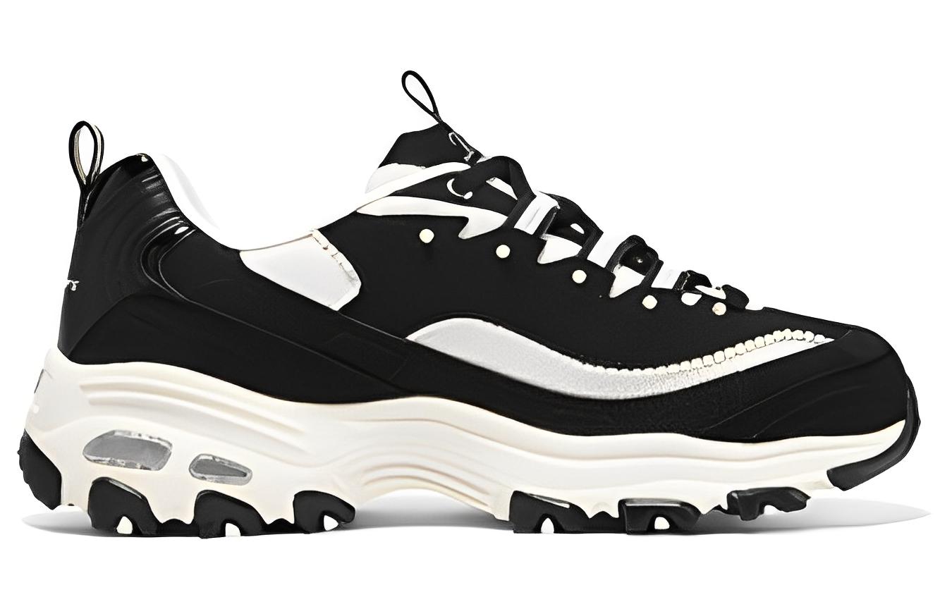(W) Skechers D'LITES 'White Black' 圖 2