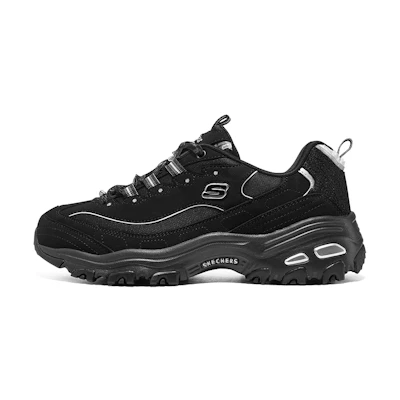 (W) Skechers D'lites Sneakers 'Black'