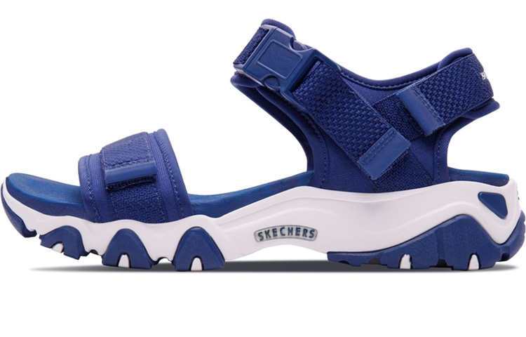 Buy Skechers D‘lites 2.0 魔術貼 透氣舒適露趾沙灘運動涼鞋 女款 海軍藍