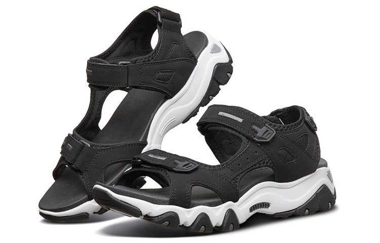 (W) Skechers D Lites 2.0 Casual Sandals Black 圖 3