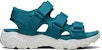 (W) Skechers D lites 2.0 Sandal Fesyen Santai Biru/Hijau 88888342-TEAL