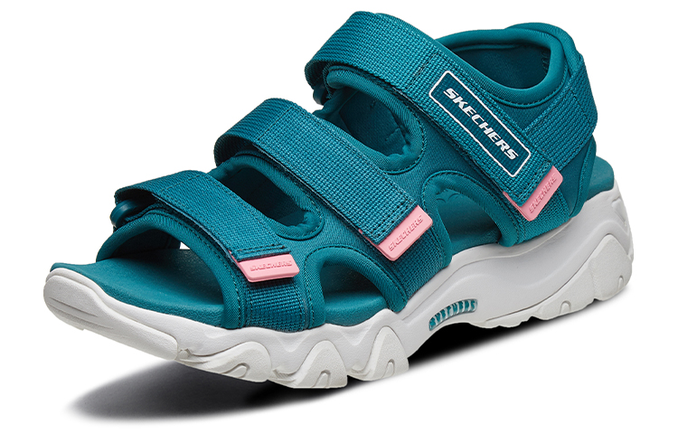 Lookbook (W) Sandales Mode Skechers D''Lites 2.0 Bleu/Vert Loisirs 88888342-TEAL