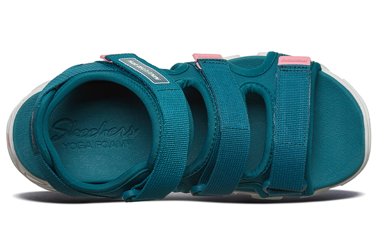 Shop (W) Sandales Mode Skechers D''Lites 2.0 Bleu/Vert Loisirs 88888342-TEAL