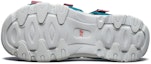 Purchase (W) Skechers D lites 2.0 Sandal Fesyen Santai Biru/Hijau 88888342-TEAL