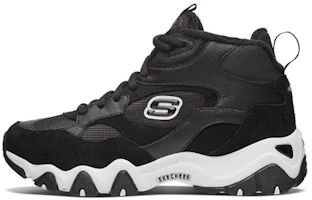 (Women) Skechers D'Lites 2.0 High-Top Running Shoes Black 88888382-BLK (Women) Skechers D'Lites 2.0 High-Top Running Shoes Black 88888382-BLK