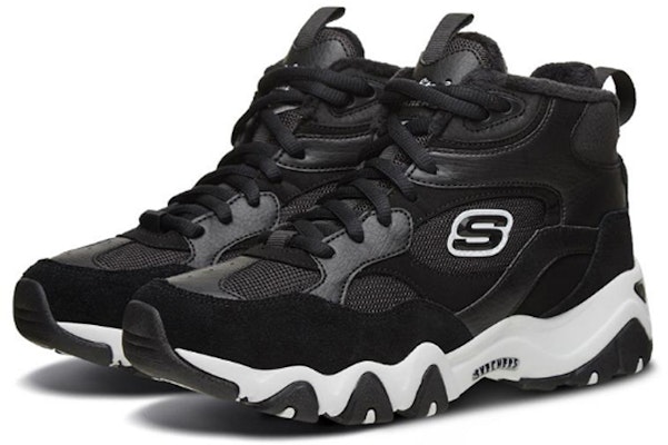 (W) Skechers D'Lites 2.0 Sepatu Lari Tinggi Hitam 88888382-BLK Lookbook (W) Skechers D'Lites 2.0 Sepatu Lari Tinggi Hitam 88888382-BLK