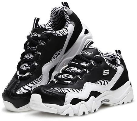 (W) Skechers D Lites 2.0 Scarpe Dad Basse Nero/Bianco 99999672-BKW Lookbook (W) Skechers D Lites 2.0 Scarpe Dad Basse Nero/Bianco 99999672-BKW
