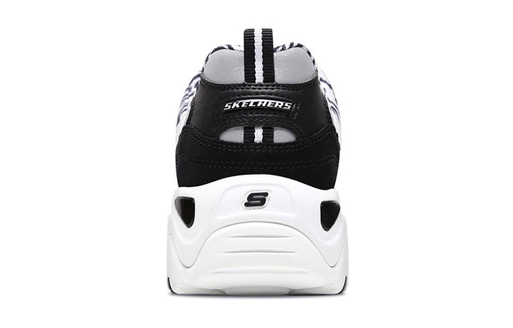 Shop (W) Skechers D Lites 2.0 Low-Top Daddy Schuhe Schwarz/Weiß 99999672-BKW