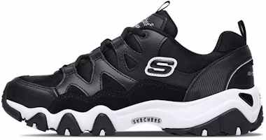 (Women) Skechers D'Lites 2.0 Low-Top Running Shoes Black 88888328-BLK (Women) Skechers D'Lites 2.0 Low-Top Running Shoes Black 88888328-BLK