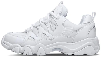 (Women) Skechers D'Lites 2.0 Low-Top Running Shoes White 88888328-WHT (Women) Skechers D'Lites 2.0 Low-Top Running Shoes White 88888328-WHT